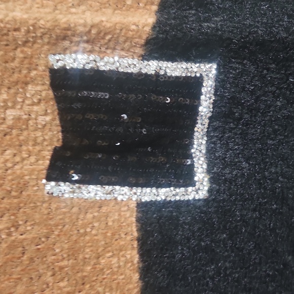 NEW Leopard Sequins Oversized Sweater small - Picture 6 of 6